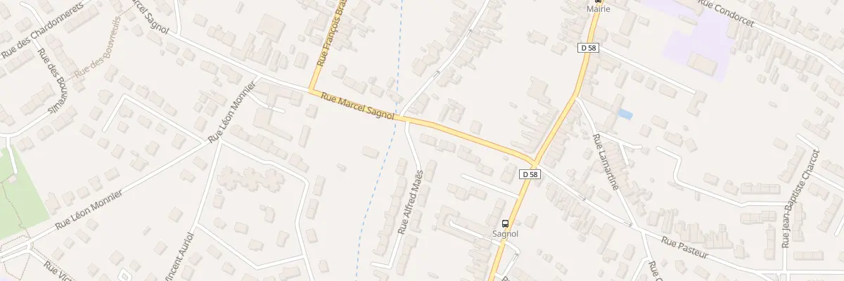 Plan du 7 Rue Marcel Sagnol à Bully-les-Mines