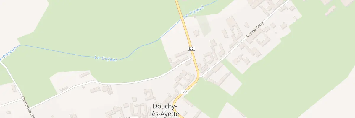 Plan du 2 Rue d’Adinfer à Douchy-lès-Ayette