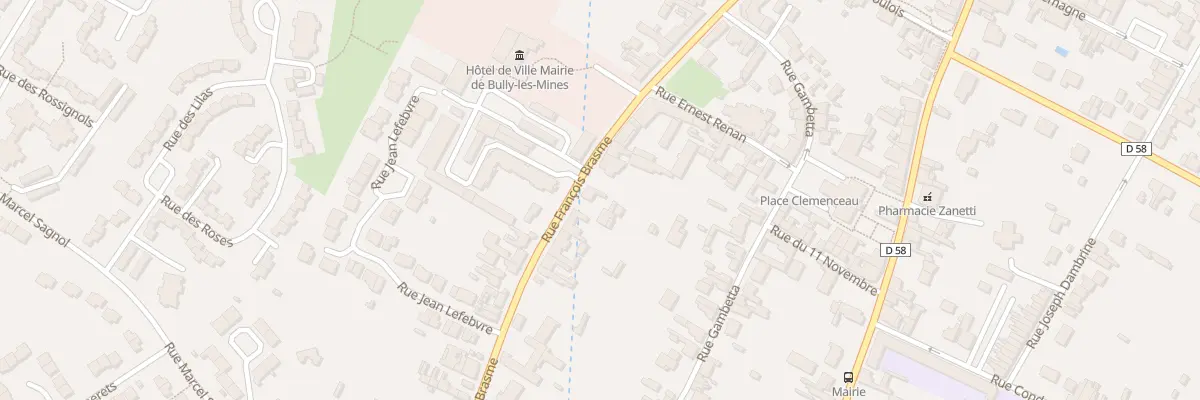 Plan du 49 Rue François Brasme à Bully-les-Mines