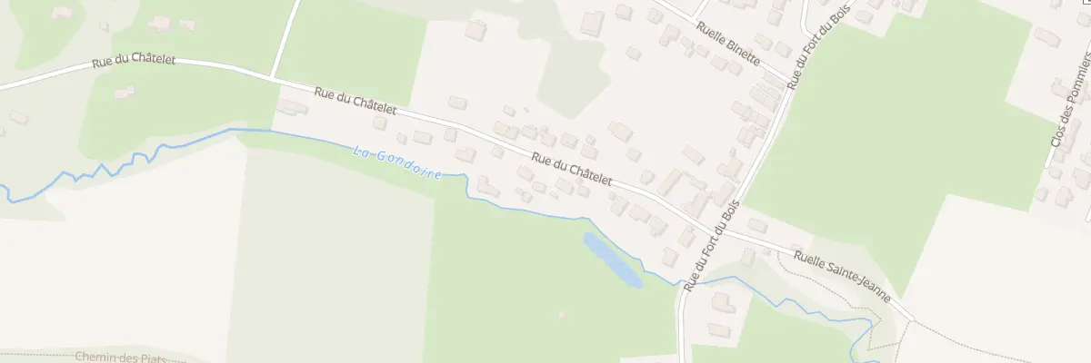 Plan du 11 Rue du Chatelet à Conches-sur-Gondoire