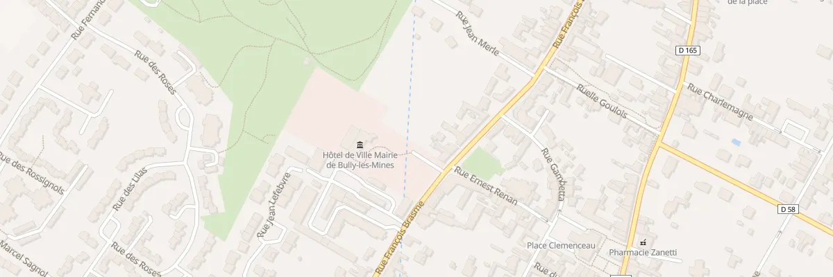 Plan du 58 Rue François Brasme à Bully-les-Mines