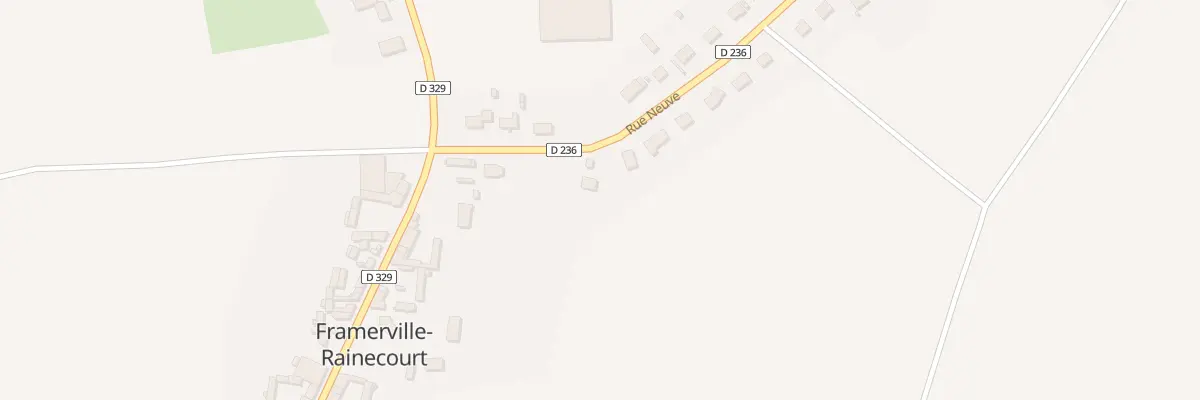 Plan du 4 Rue Neuve à Framerville-Rainecourt