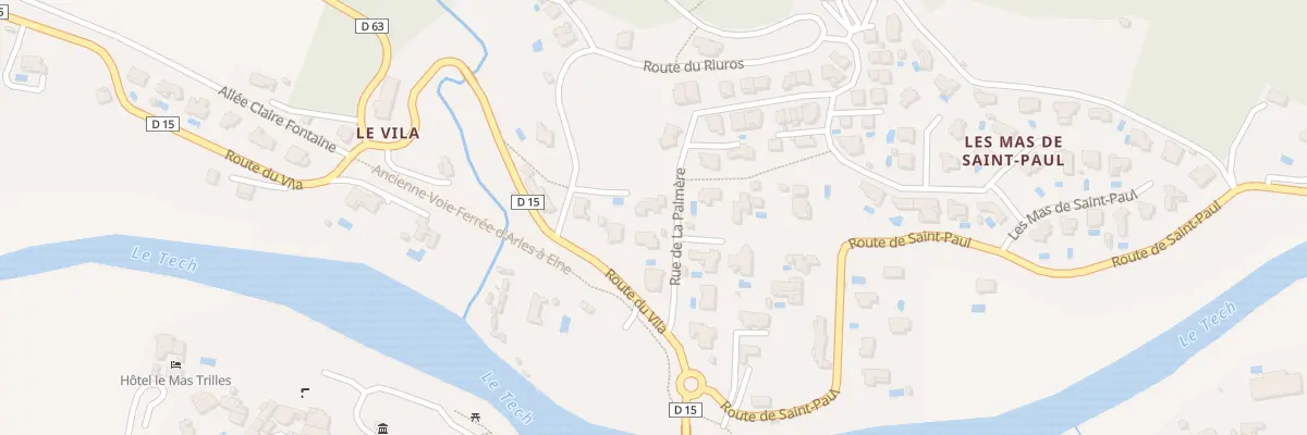 Plan du 5 Rue de La Palmere à Reynès