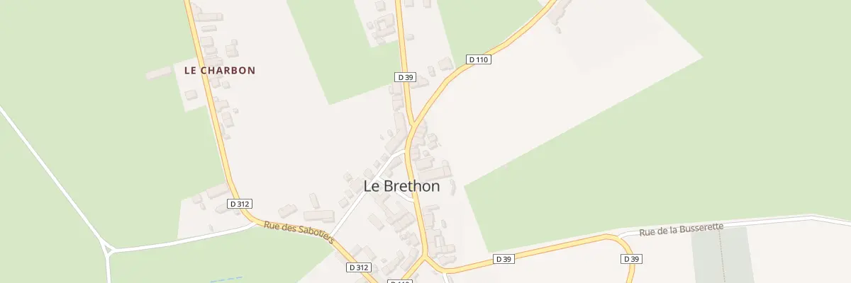 Plan du 5 Rue du Commerce au Brethon