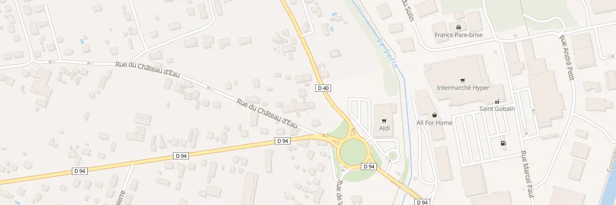Plan du 3B Rue Roger Salengro à Châlette-sur-Loing