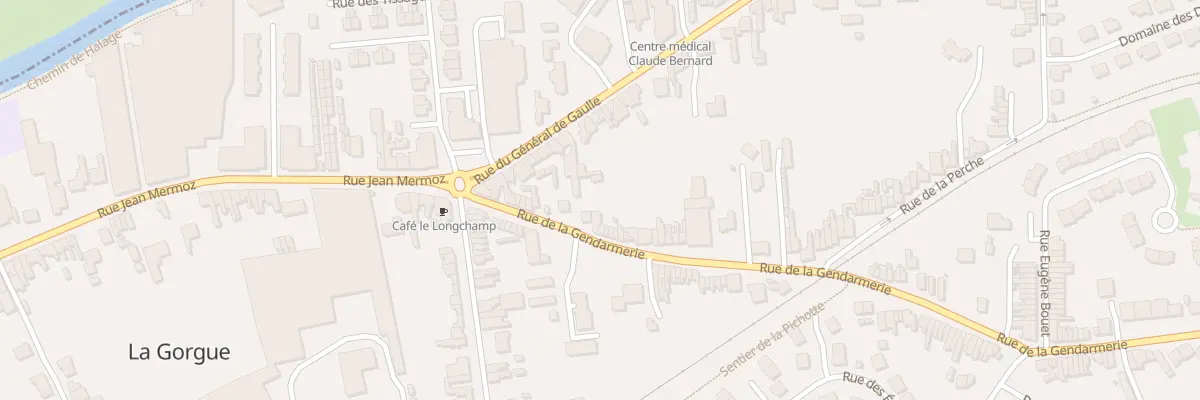 Plan du 13 Rue de la Gendarmerie à La Gorgue