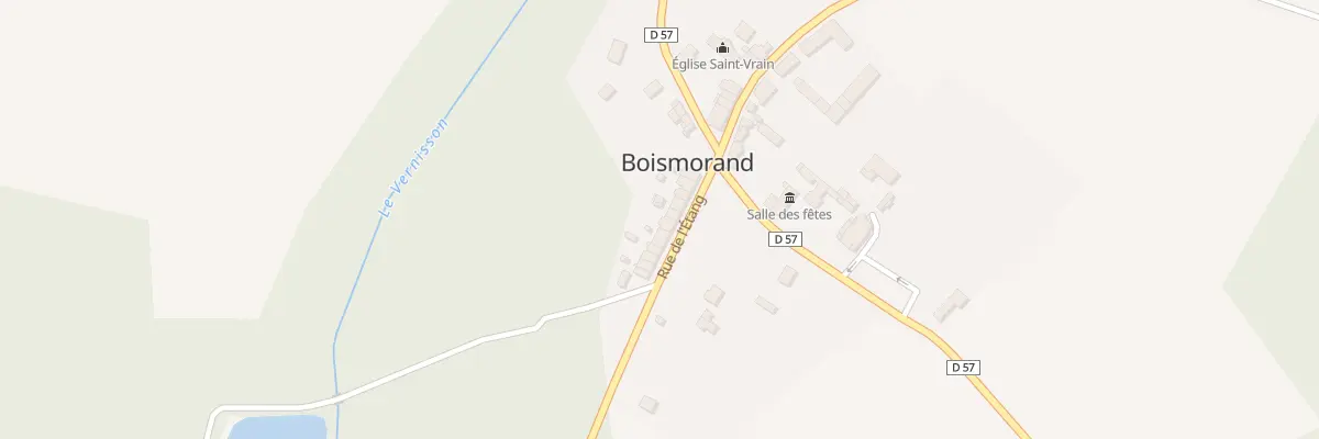 Plan du 5014 Le Bourg à Boismorand