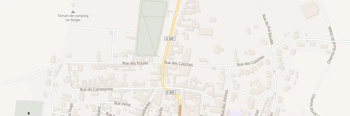 Plan du 6 Av Aristide Briand à Bray-sur-Somme