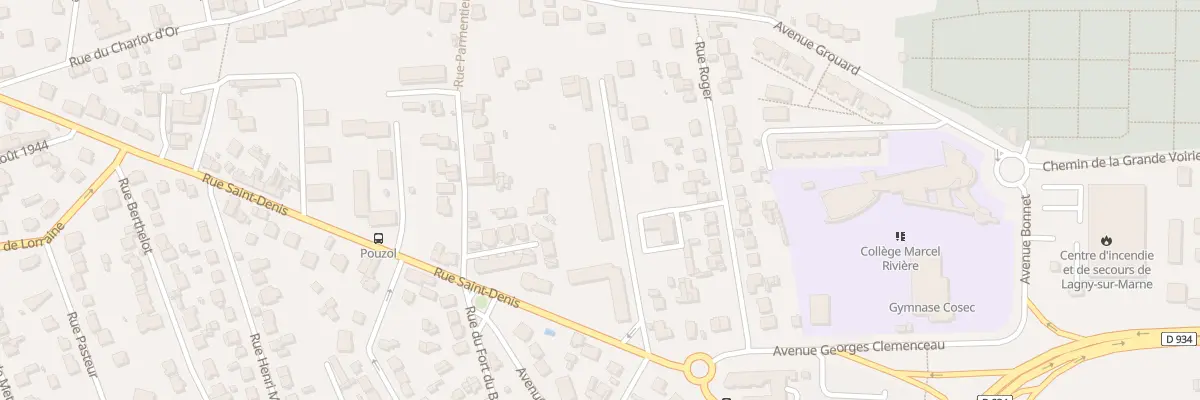 Plan du 2 Rue Saint-denis à Lagny-sur-Marne