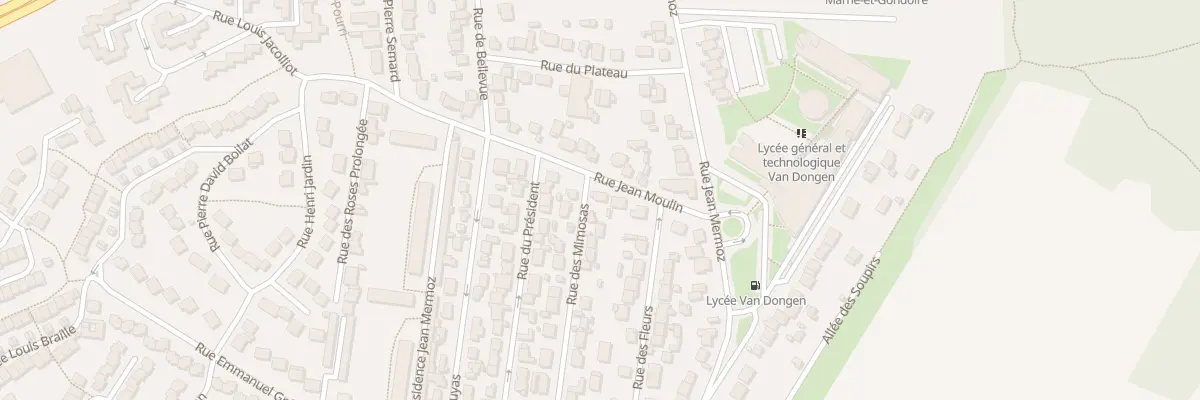Plan du 9 Rue Jean Moulin à Lagny-sur-Marne