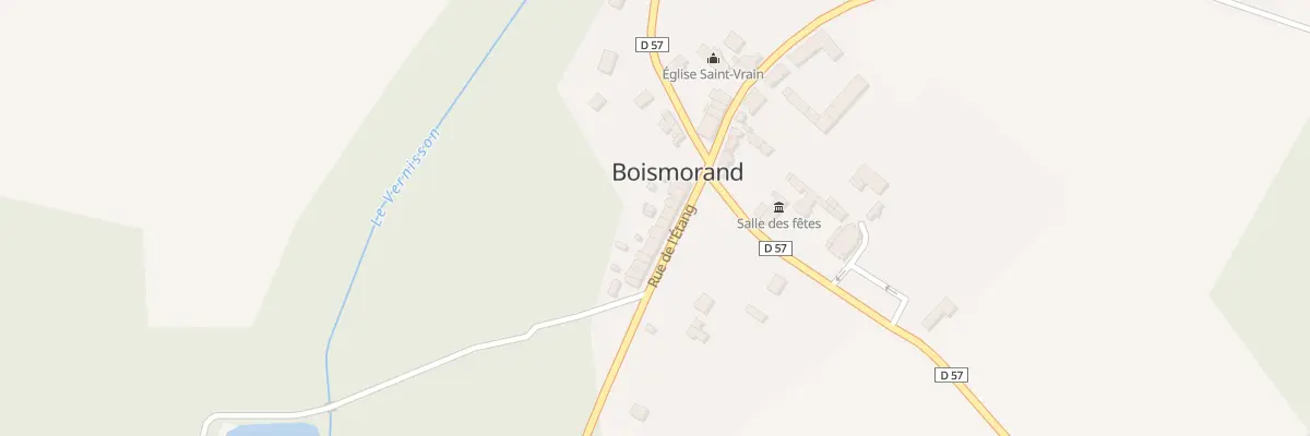 Plan du 5013 Le Bourg à Boismorand