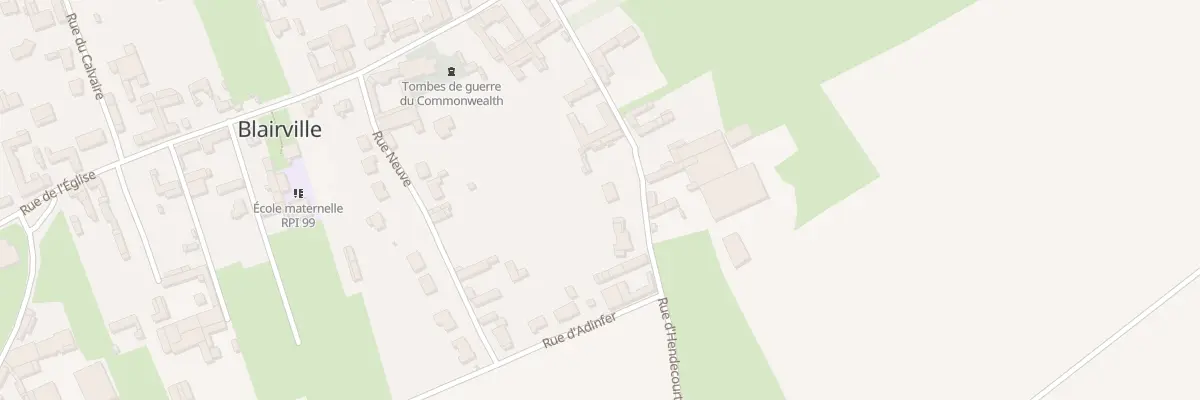 Plan du 14B Rue d’Hendecourt à Blairville