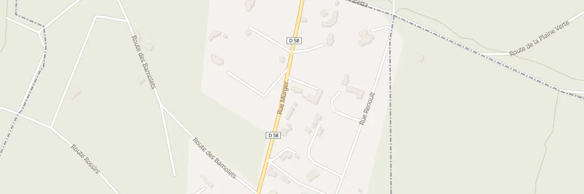 Plan du 92 Rue Mürger à Bourron-Marlotte