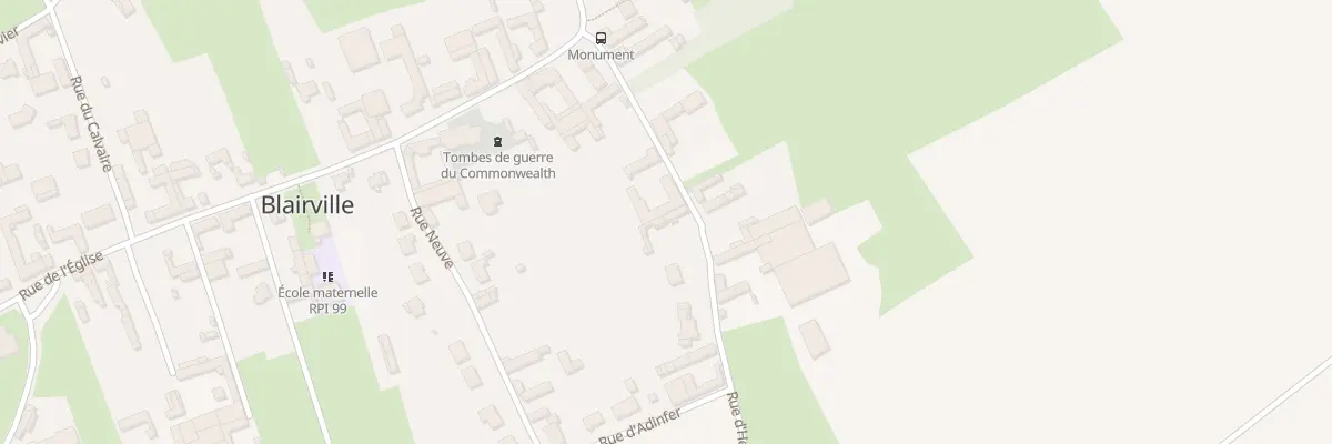 Plan du 14 Rue d’Hendecourt à Blairville