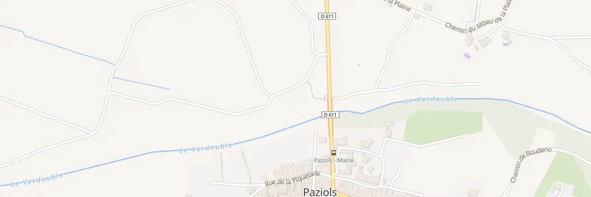 Plan du 9999 Sainte-Anne à Paziols