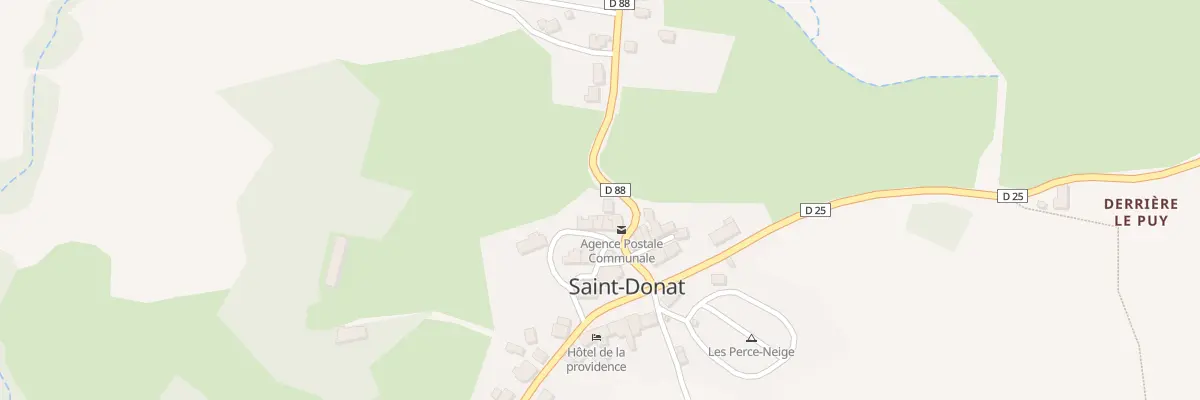 Plan du 5032 Saint Donat à Saint-Donat