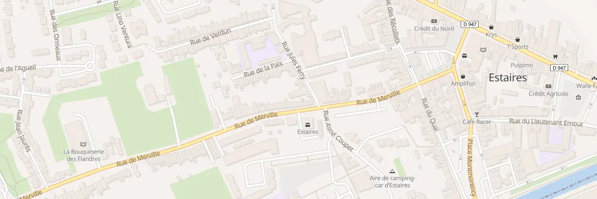 Plan du 40 Rue de Merville à Estaires