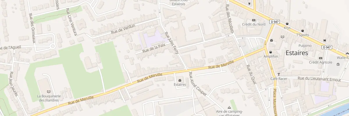 Plan du 58 Rue Jules Ferry à Estaires