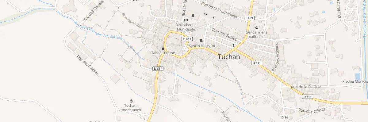 Plan du 11 Gr Grand Rue à Tuchan