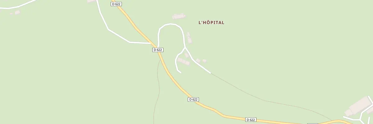 Plan du 5136 L’Hopital à Montboudif