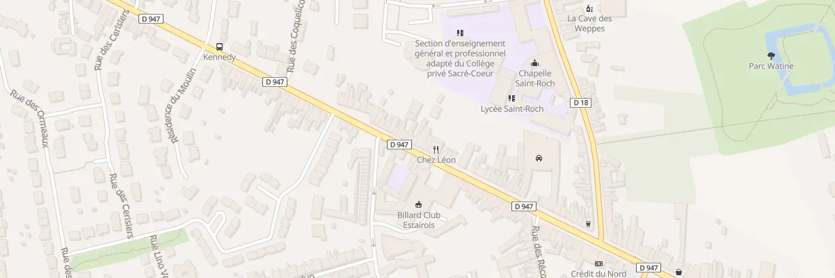Plan du 52 Rue Kennedy à Estaires