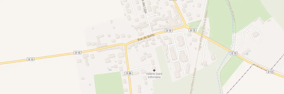 Plan du 9B Rue du Bailly à Longueil-Sainte-Marie