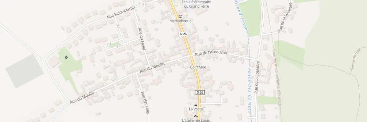 Plan du 20 Rue du Grand Ferré à Longueil-Sainte-Marie