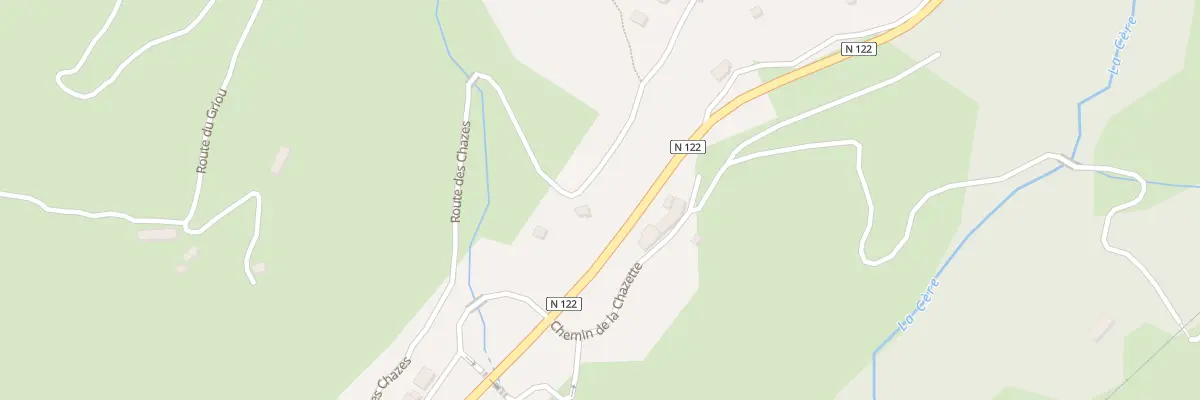 Plan du 920 Rte des Chazes à Saint-Jacques-des-Blats