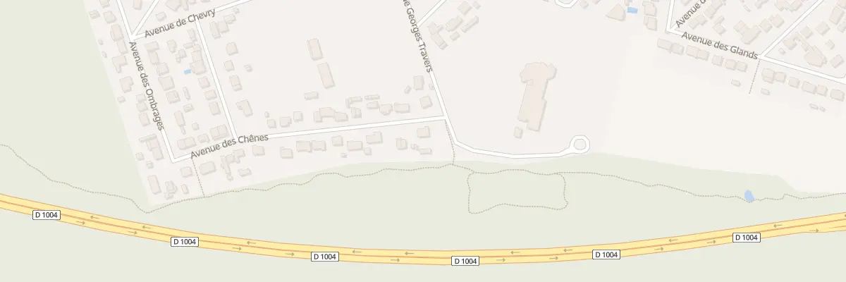 Plan du 3 Av des Chênes à Gretz-Armainvilliers