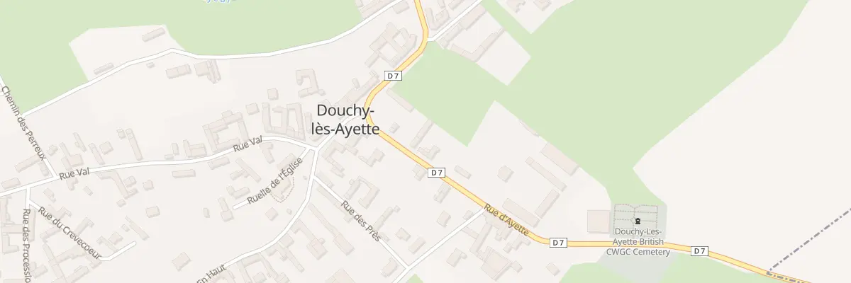 Plan du 4 Rue d’Ayette à Douchy-lès-Ayette