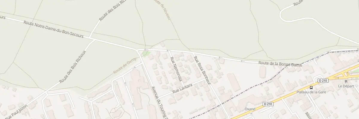 Plan du 12 Rue Nemorosa à Fontainebleau
