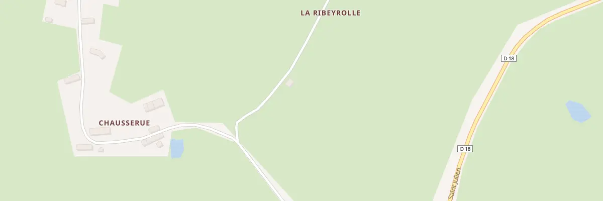 Plan du 5331 La Ribeyrolle à Espinasse