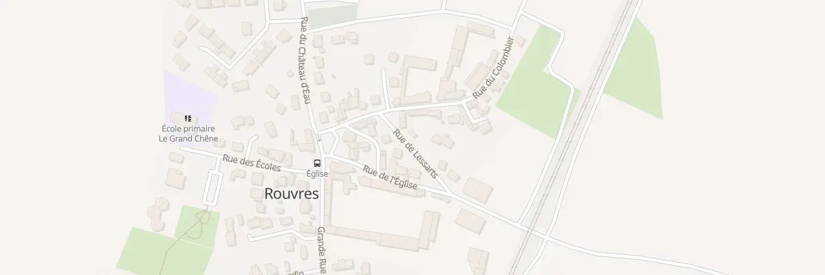 Plan du 3 Rue de Lessarts à Rouvres