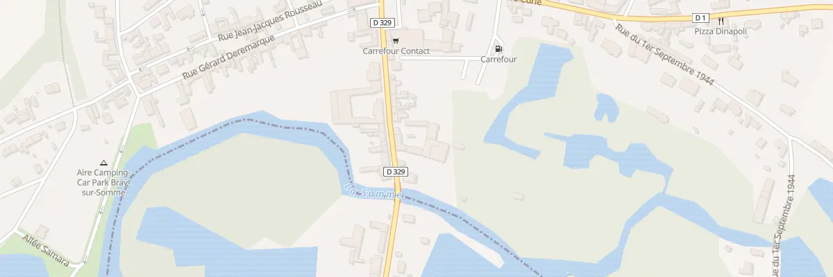 Plan du 19 Rue du Castel à Bray-sur-Somme