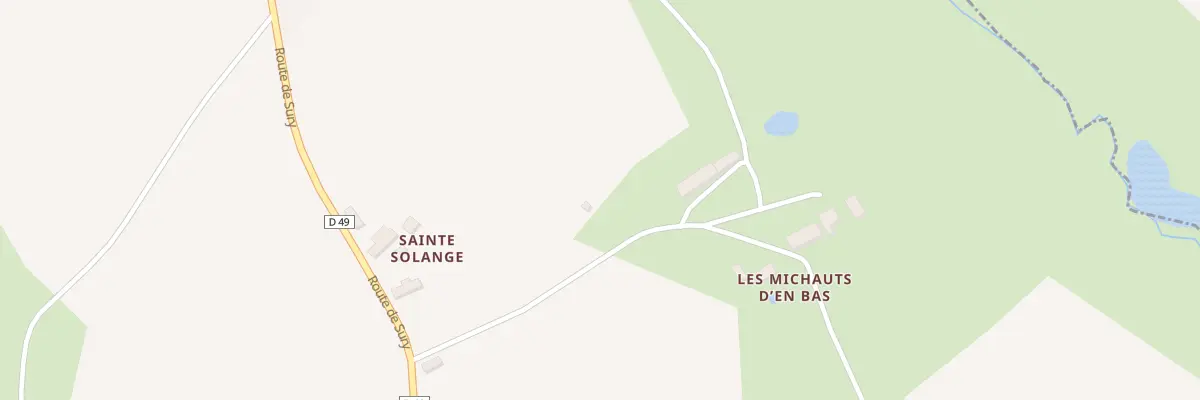 Plan du 5219 Les Michaux d’En Bas à Pierrefitte-ès-Bois