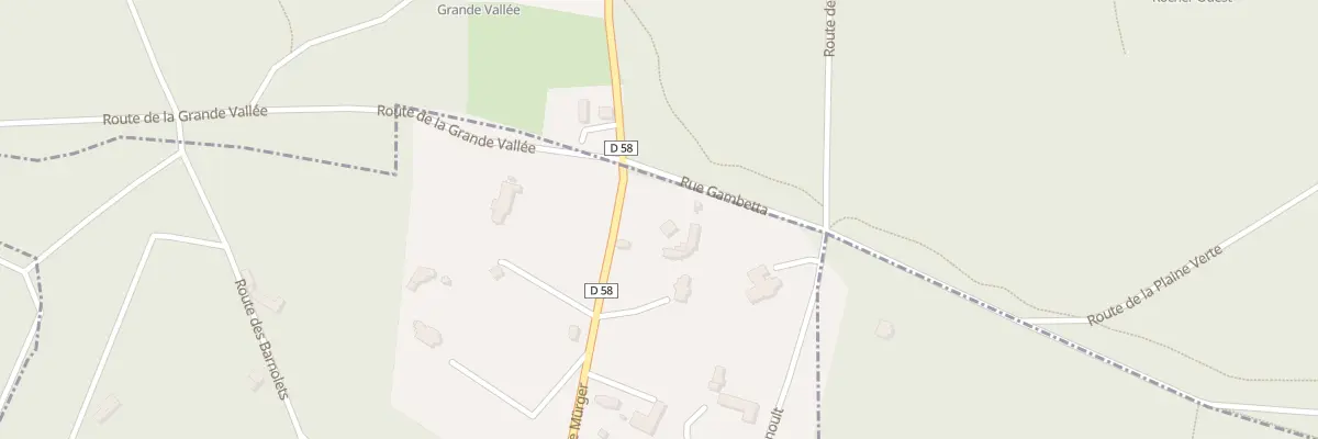 Plan du 96 Rue Mürger à Bourron-Marlotte