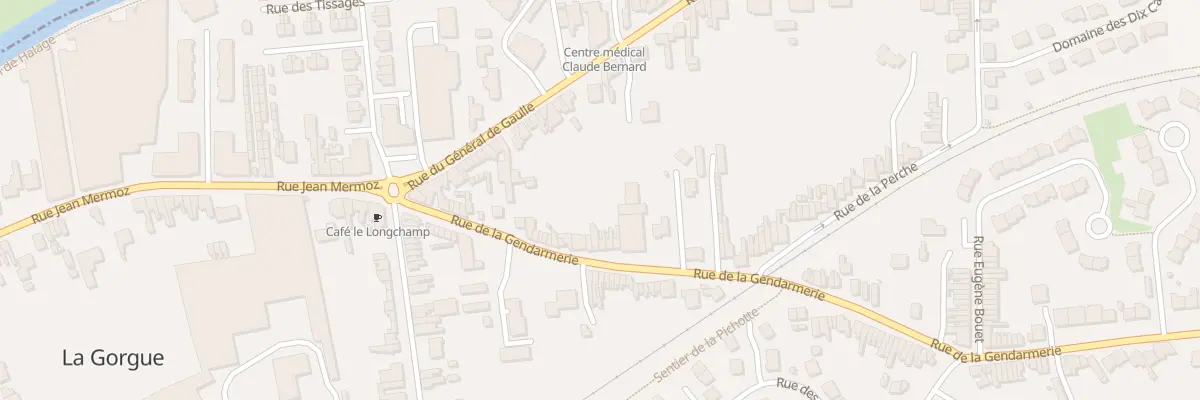 Plan du 33 Rue de la Gendarmerie à La Gorgue