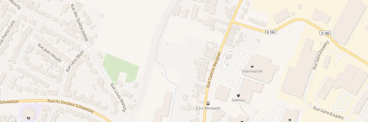 Plan du 57 Rue Casimir Beugnet à Bully-les-Mines