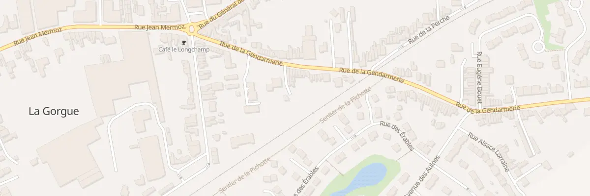Plan du 28 Rue de la Gendarmerie à La Gorgue