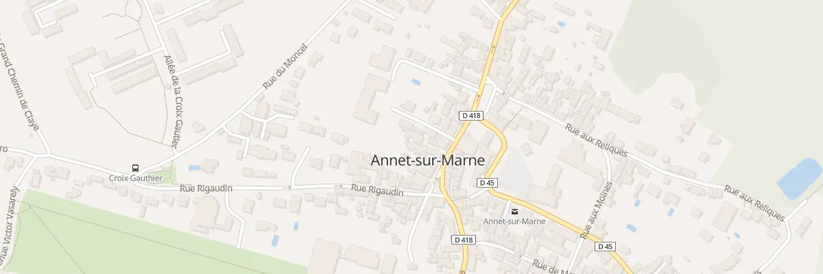 Plan du 70 Rue du Général de Gaulle à Annet-sur-Marne