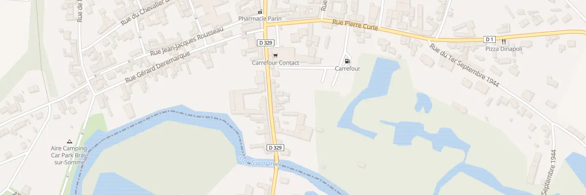 Plan du 13 Rue du Castel à Bray-sur-Somme