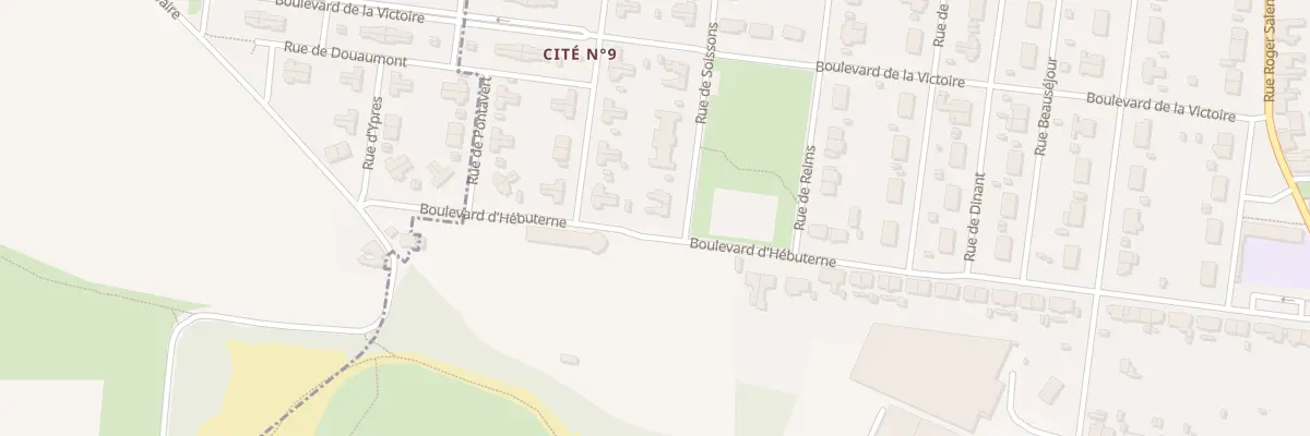 Plan du 1 Rue de Soissons à Annequin