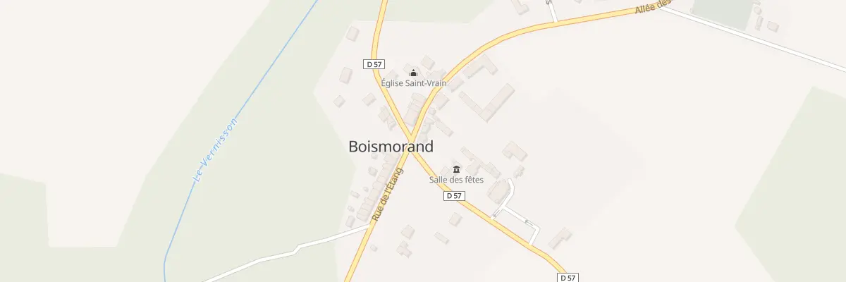 Plan du 5024 Le Bourg à Boismorand