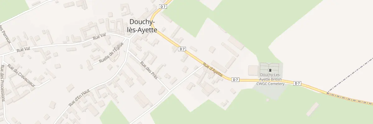 Plan du 5 Rue d’Ayette à Douchy-lès-Ayette