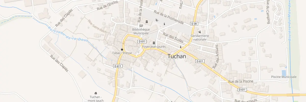 Plan du 8 Rue des Anges à Tuchan