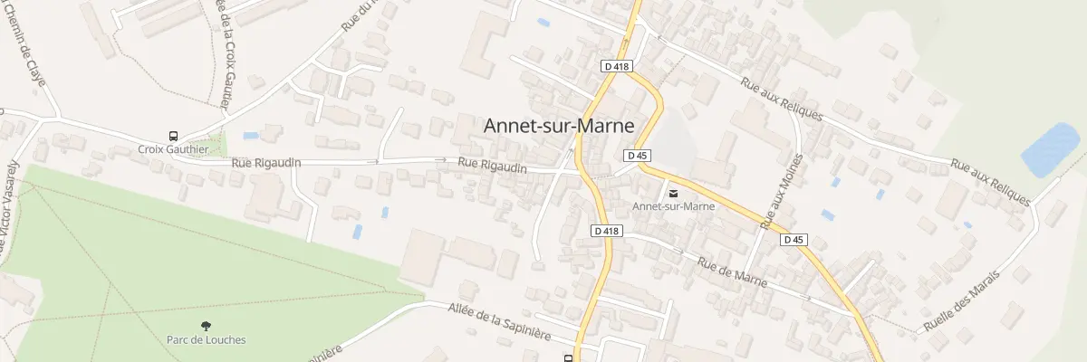 Plan du 5 Rue de Rigaudin à Annet-sur-Marne