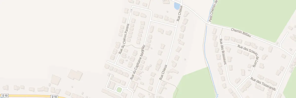 Plan du 244 Rue du Capitaine Magniez à Saint-Jans-Cappel