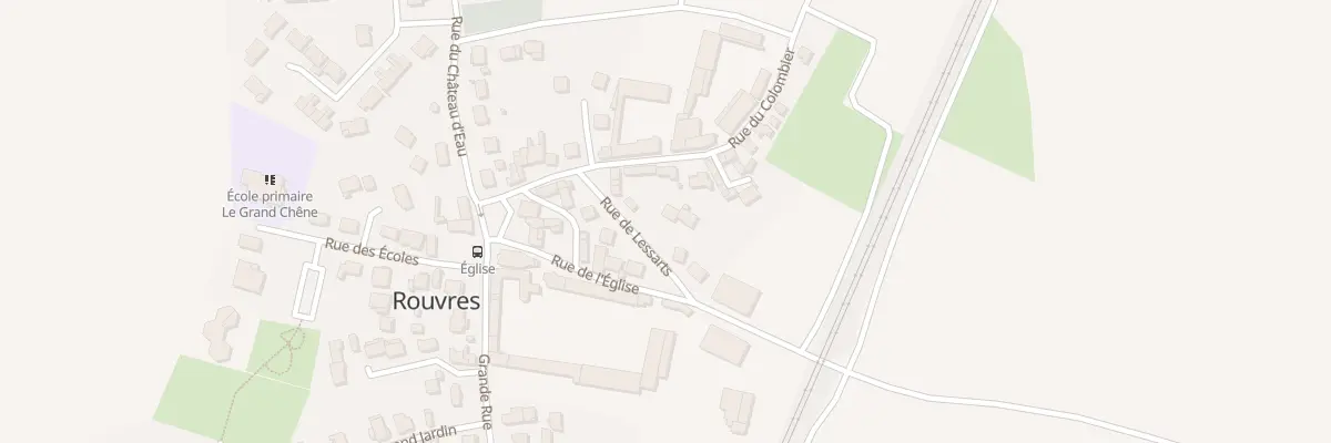 Plan du 5 Rue de Lessarts à Rouvres
