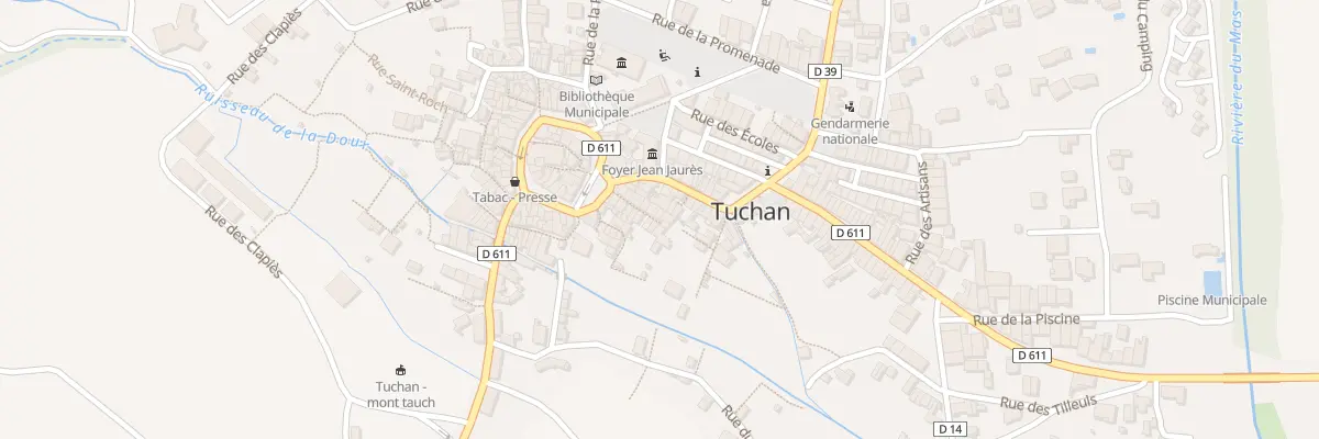 Plan du 9 Rue du Chapitre à Tuchan