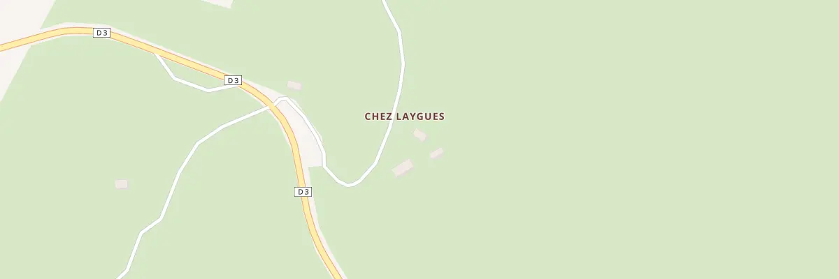Plan du 5031 Chez Laygues à Apchon